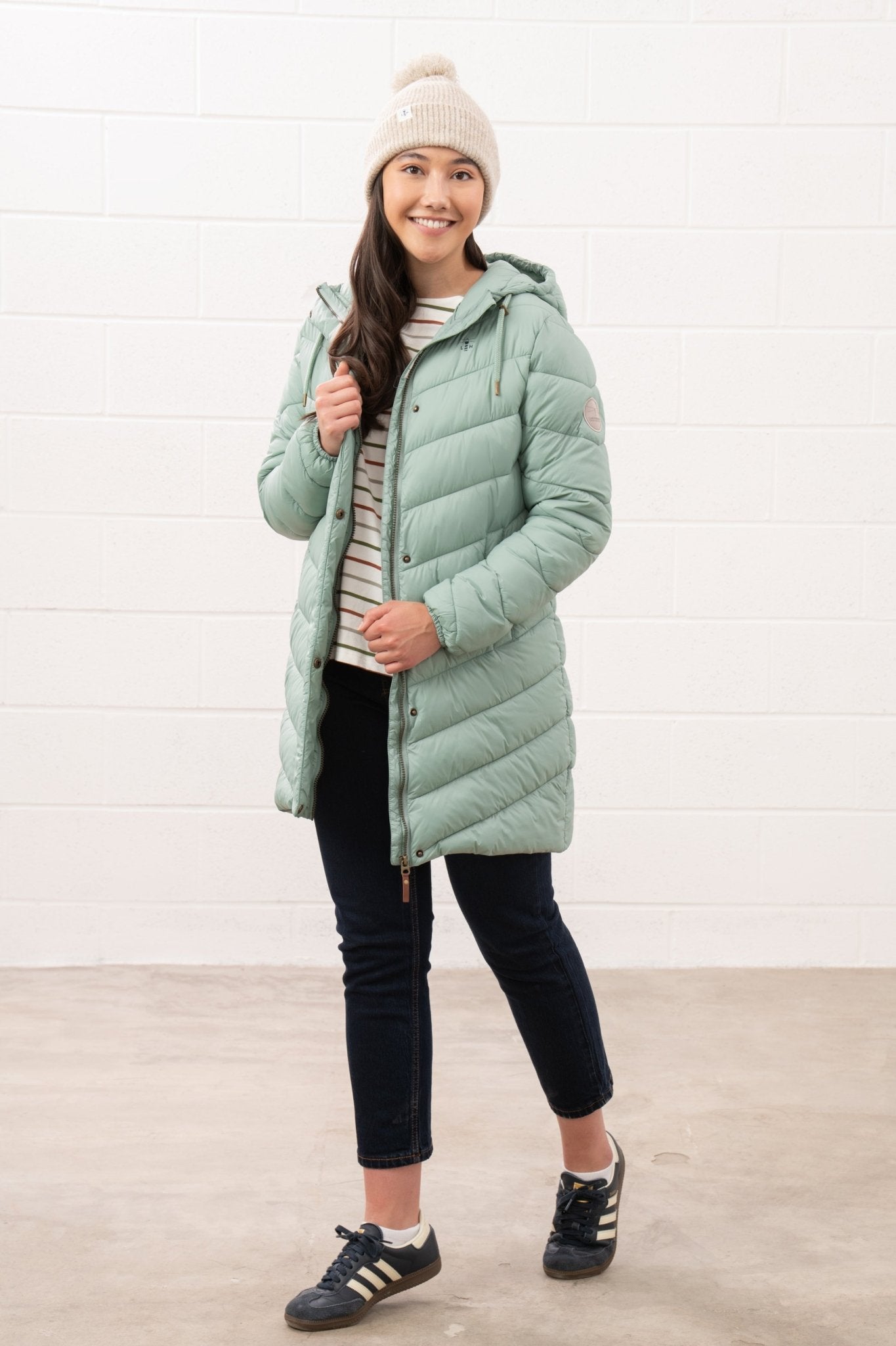 Laurel Coat - Sage - Lighthouse