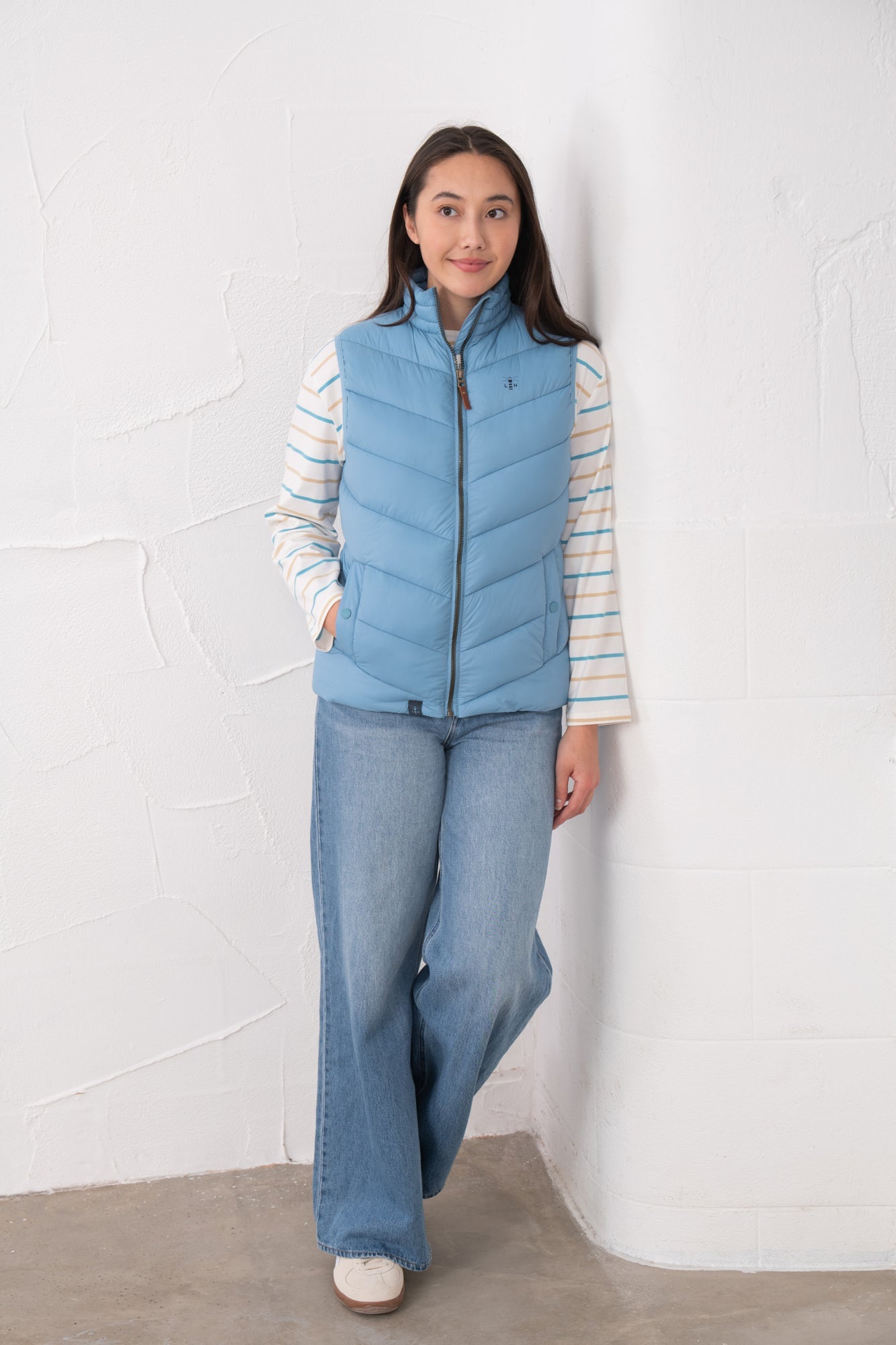 Laurel Gilet - Blue - Lighthouse