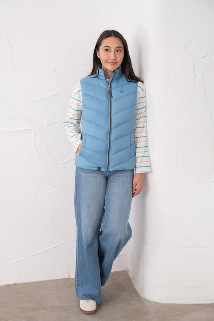 Laurel Gilet - Blue - Lighthouse