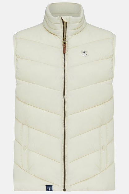 Laurel Gilet - Cream - Lighthouse