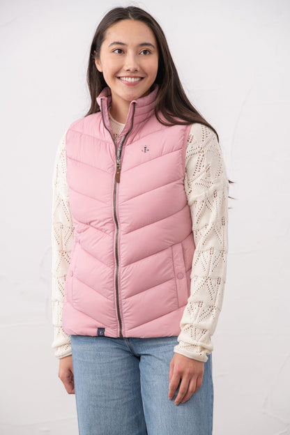 Laurel Gilet - Pink - Lighthouse