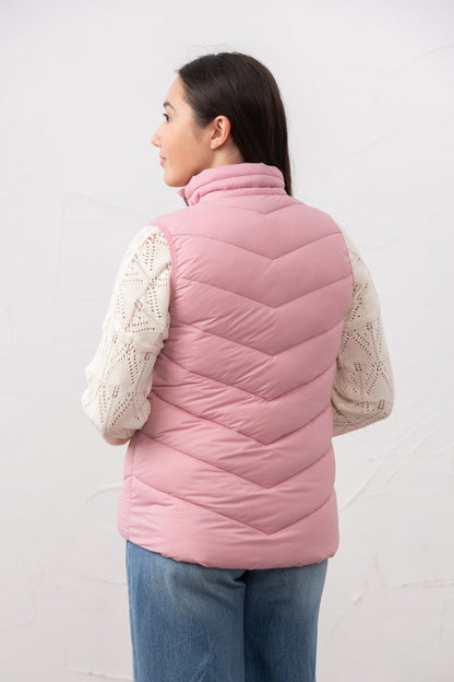 Laurel Gilet - Pink - Lighthouse