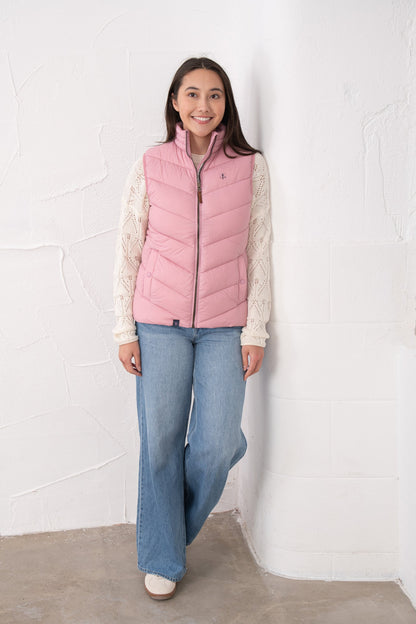 Laurel Gilet - Pink - Lighthouse