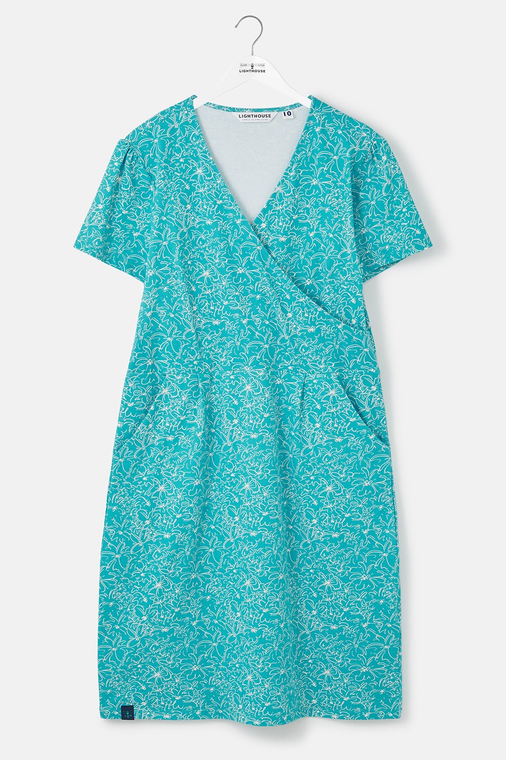 Lena Dress Check Grey main image 0