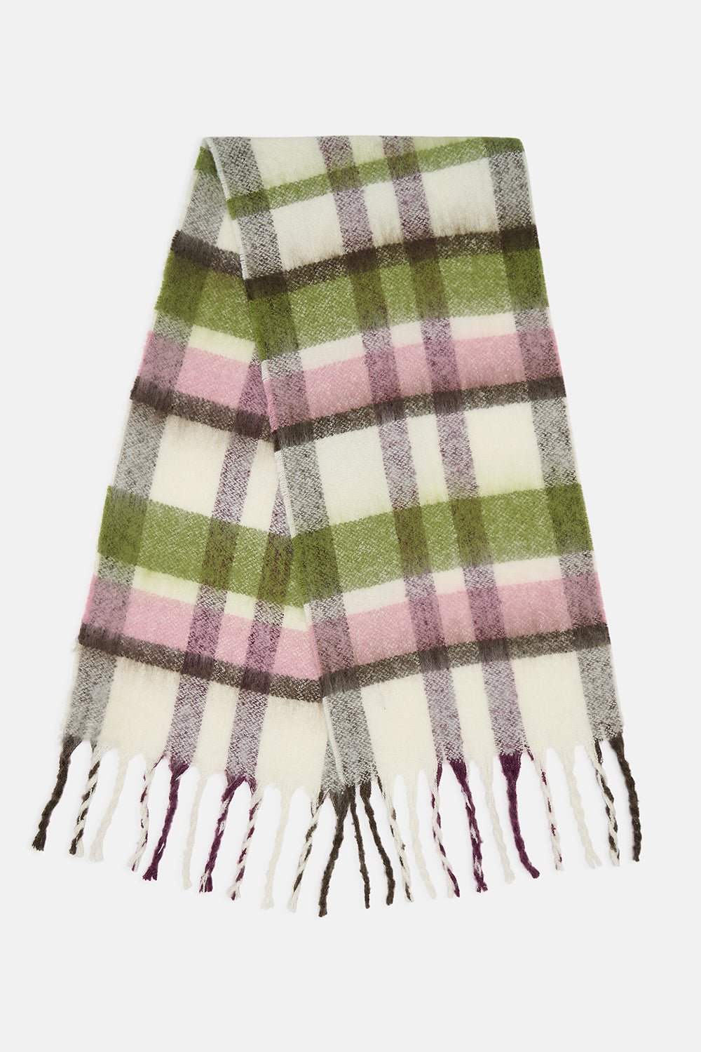 Lighthouse Scarf - Sea Kelp Rose Cocoa - Lighthouse