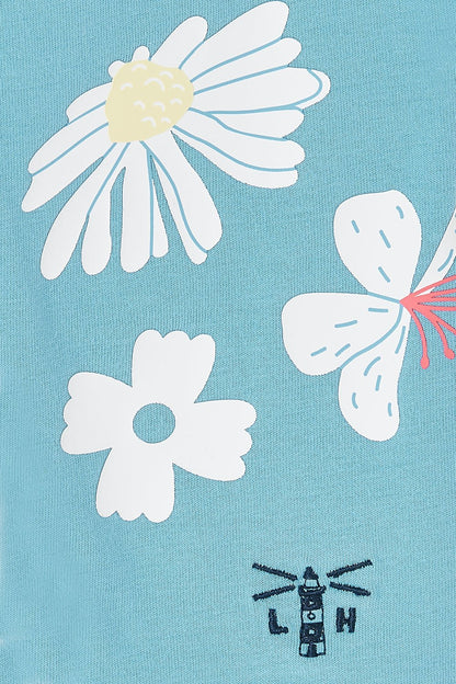 Mollie Leggings - Blue Daisy - Lighthouse