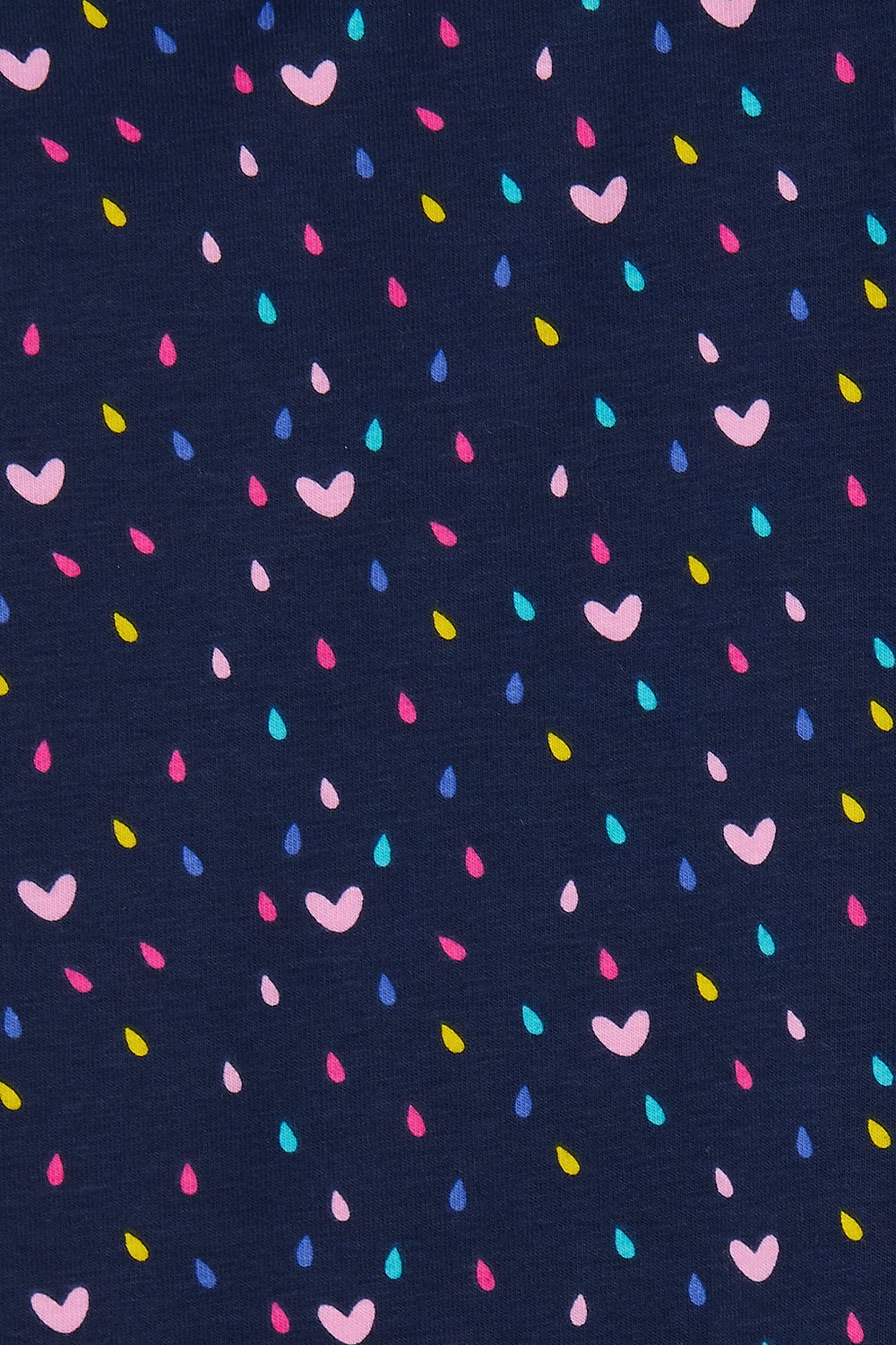 Mollie Leggings - Navy Heart Print - Lighthouse