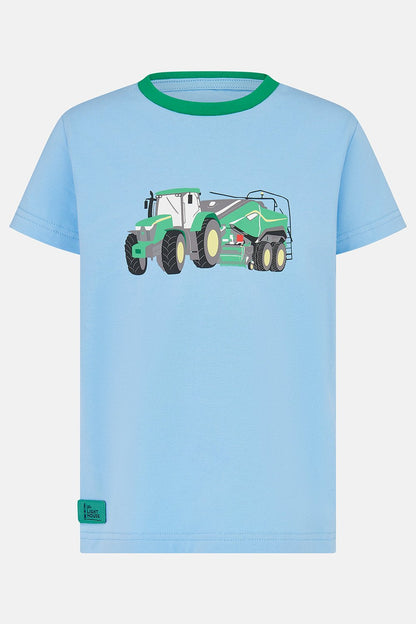 Oliver Short Sleeve Top - Green Tractor Baler - Lighthouse