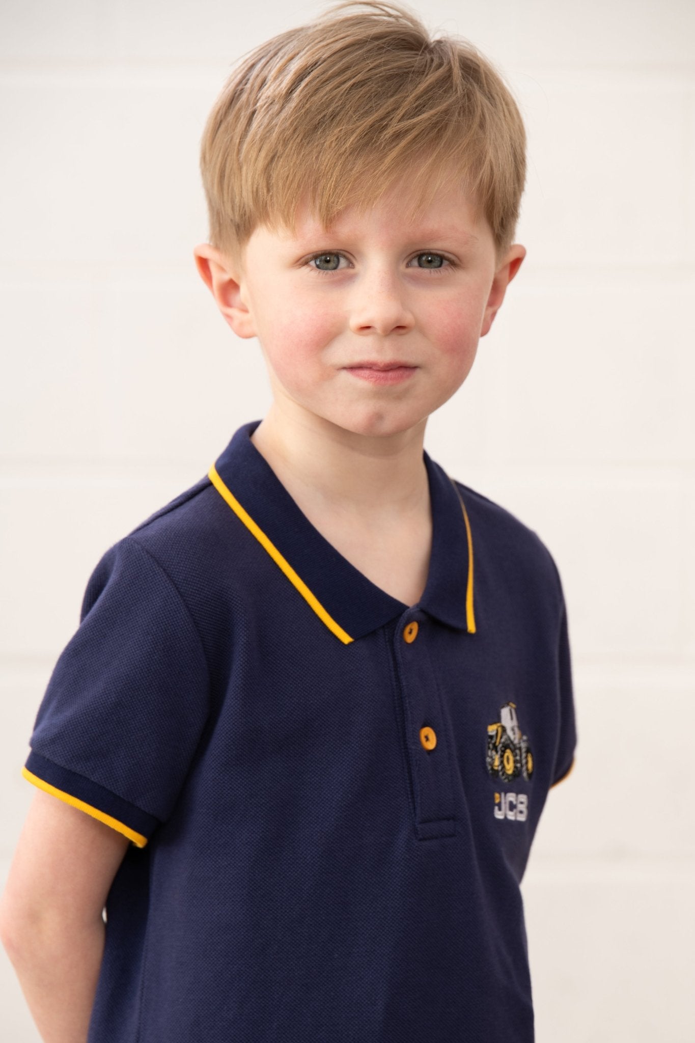 Pier Short Sleeve Polo Shirt - JCB - Lighthouse