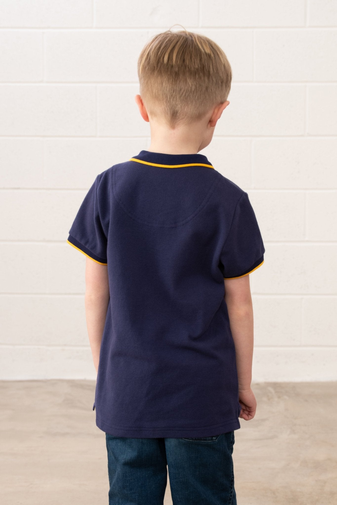 Pier Short Sleeve Polo Shirt - JCB - Lighthouse