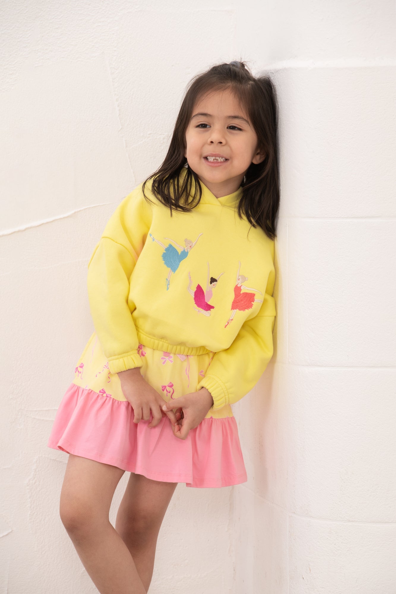 Saskia Skort - Lemon Bow - Lighthouse