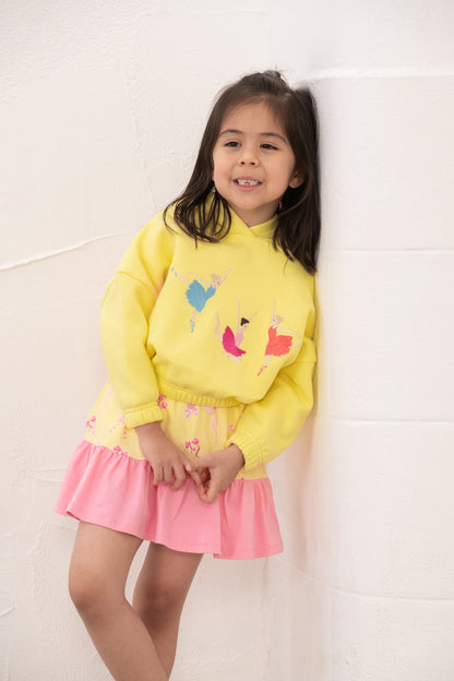 Saskia Skort - Lemon Bow - Lighthouse