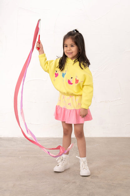 Saskia Skort - Lemon Bow - Lighthouse