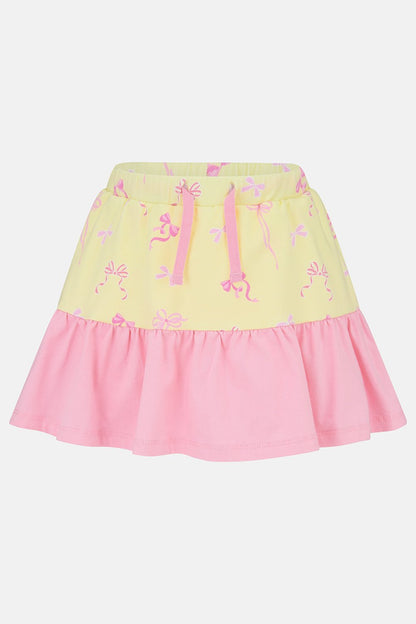 Saskia Skort - Lemon Bow - Lighthouse