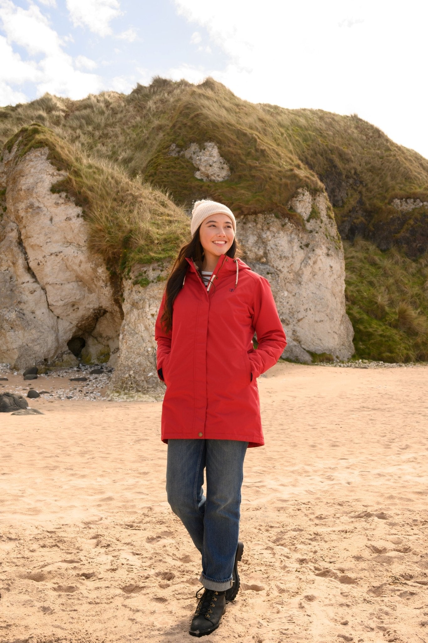 Scarlet Coat - Red - Lighthouse