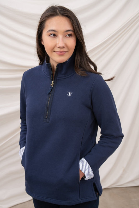 Shore Sweatshirt - Navy - Lighthouse