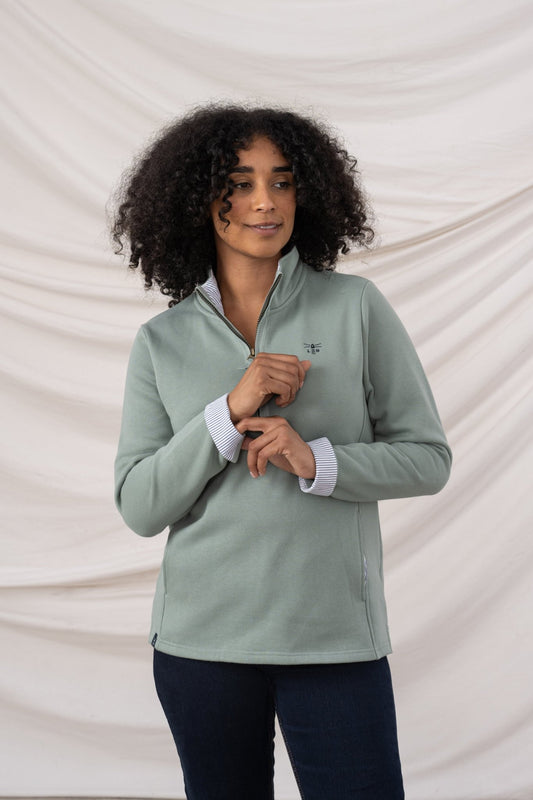 Shore Sweatshirt - Sage - Lighthouse