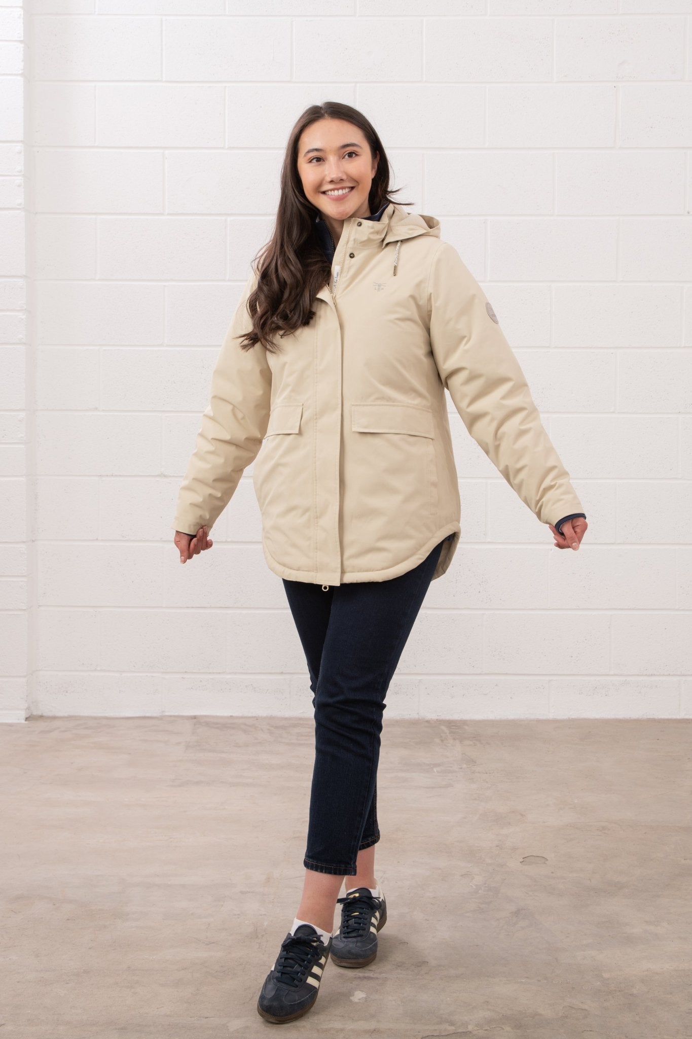 Tess Coat - Cream - Lighthouse