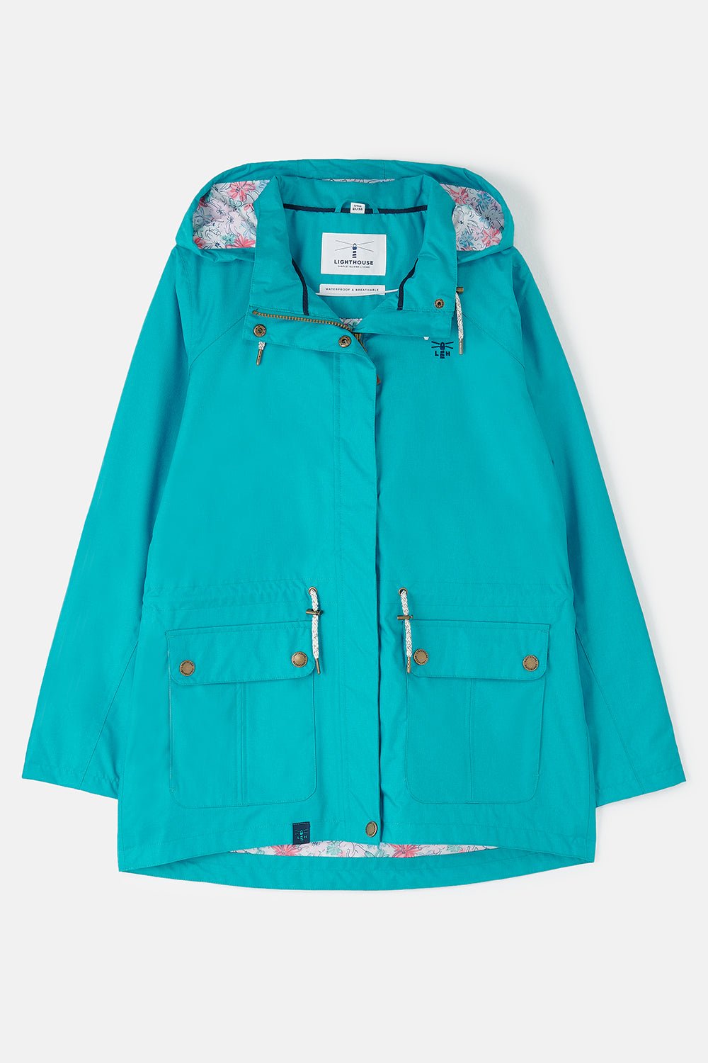 Willow Women's Lightweight Raincoat Lighthouse - Main Image