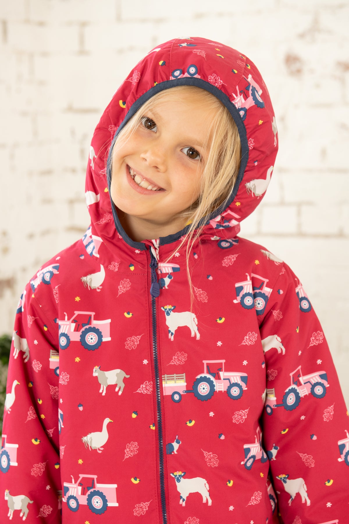 Amelia Coat - Pink Farm Life