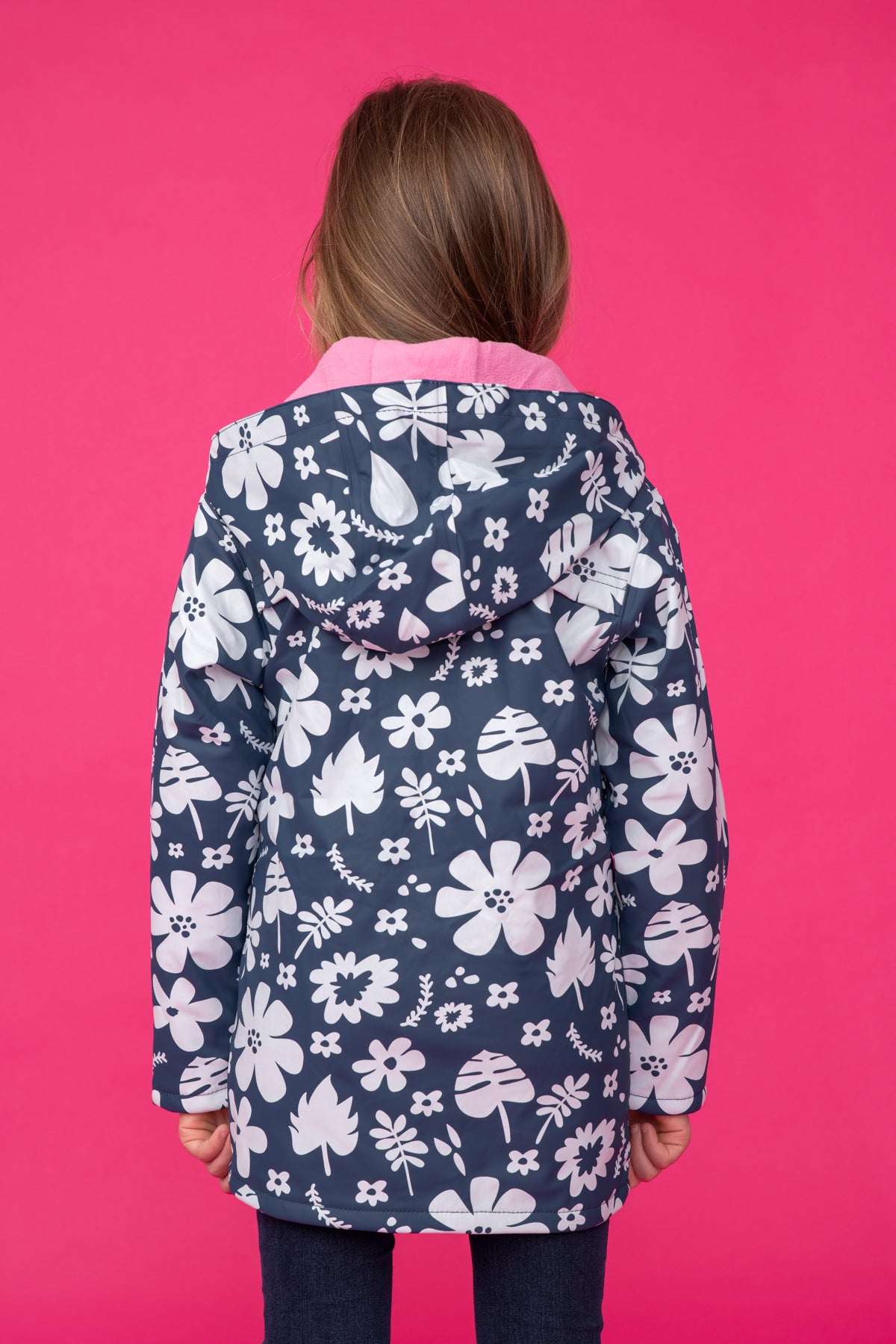 Amy Coat - Blue Floral