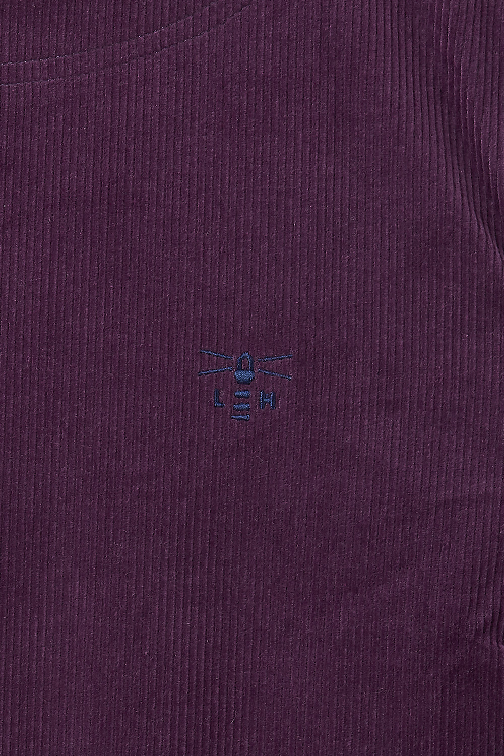 Lighthouse Anna - Womens Corderoy Dress - Blackcurrant