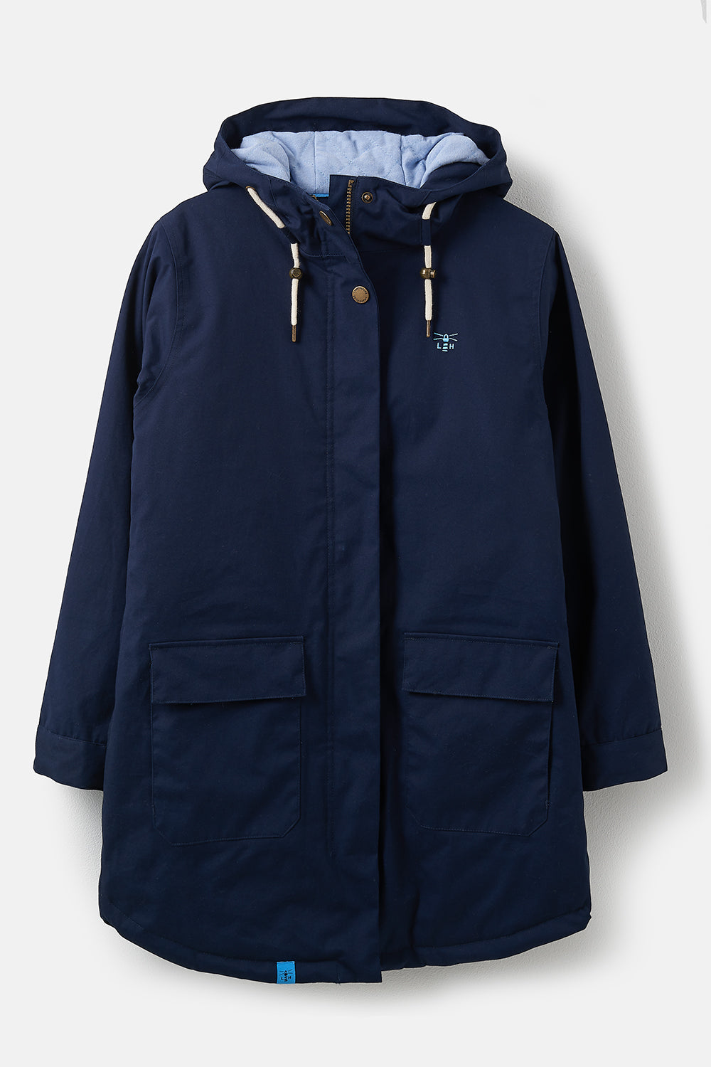 Lighthouse Florence Womens Warm Waterproof Coat - Navy
