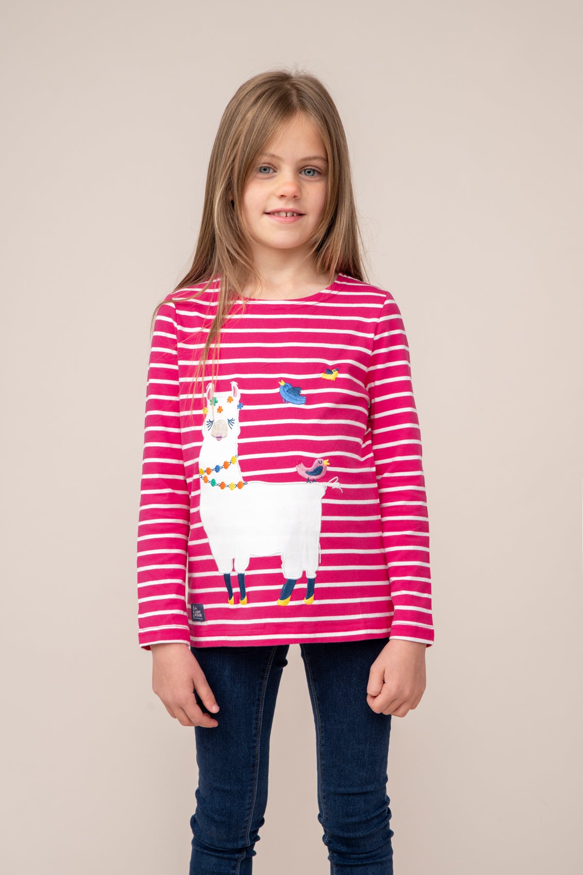 Causeway Top - Llama Appliqué