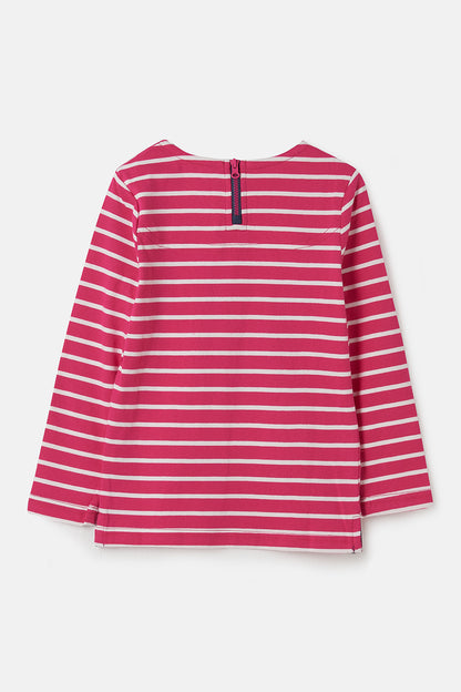 Lighthouse Causeway Girl's Long Sleeve Top - Llama Print