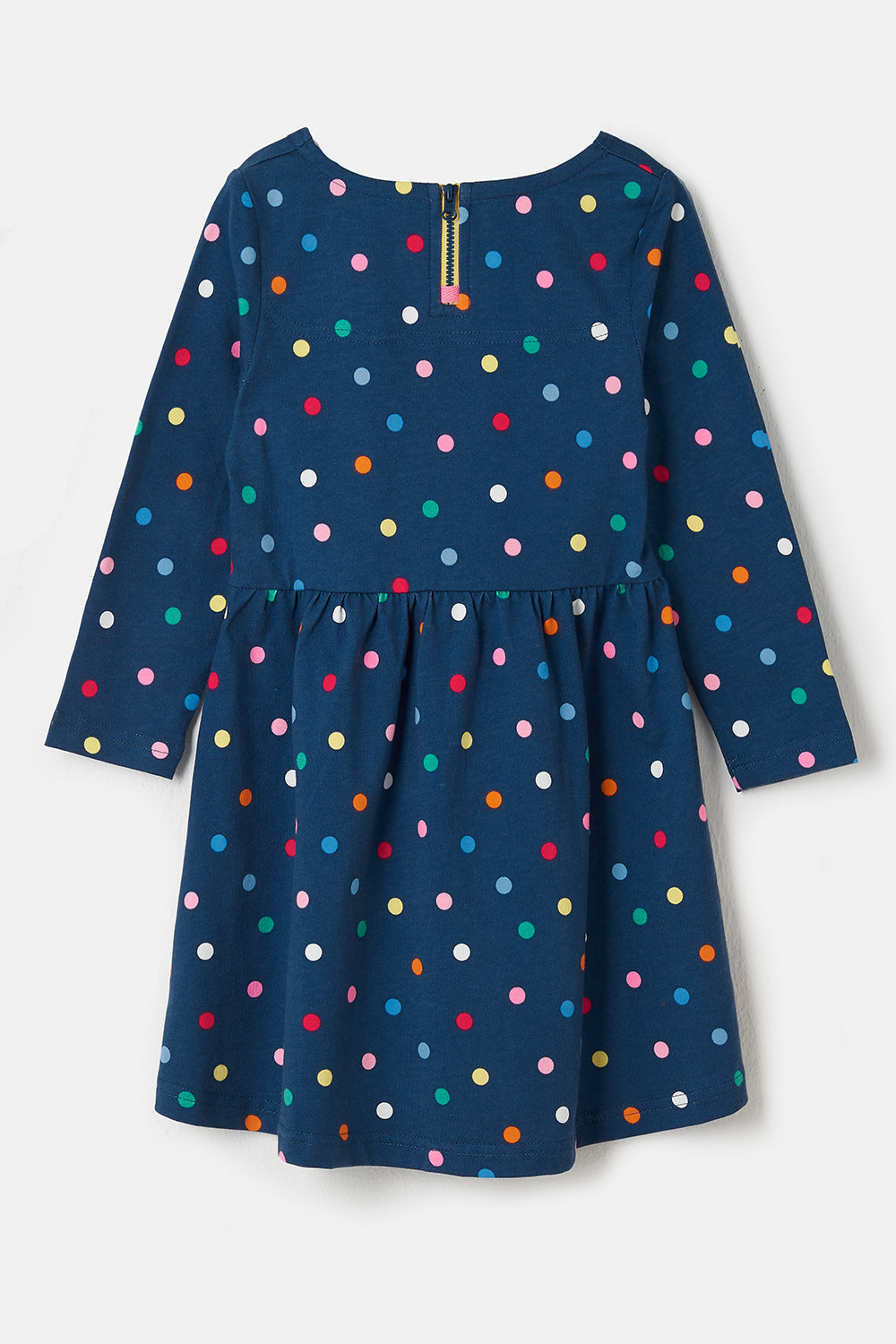 Lighthouse Ellie - Girl's Cotton Dress - Dot Print