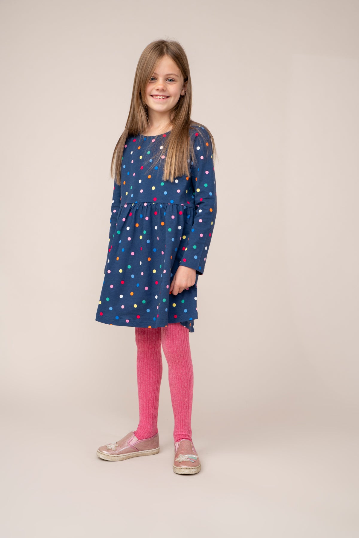 Ellie Dress - Dot Print