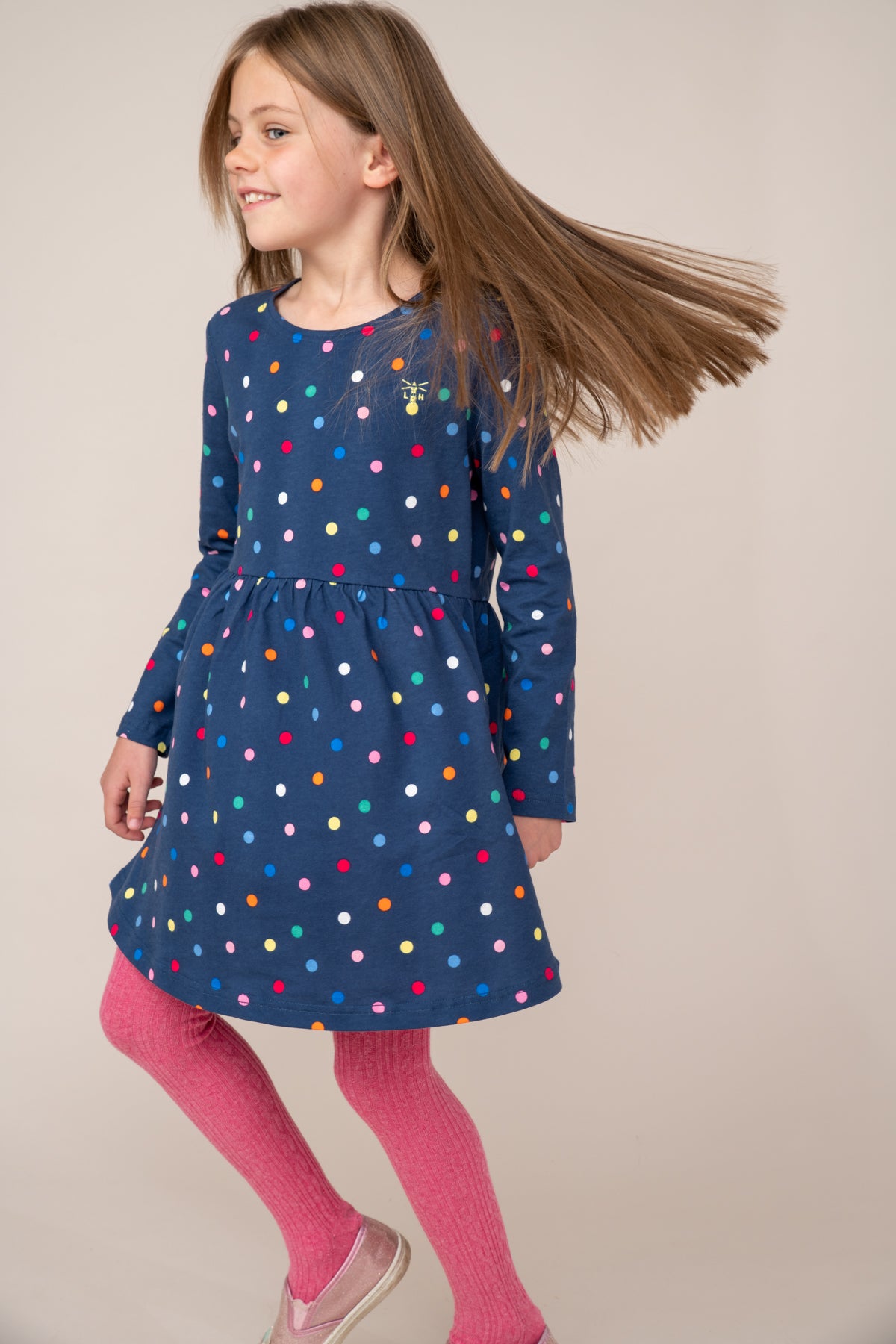 Ellie Dress - Dot Print
