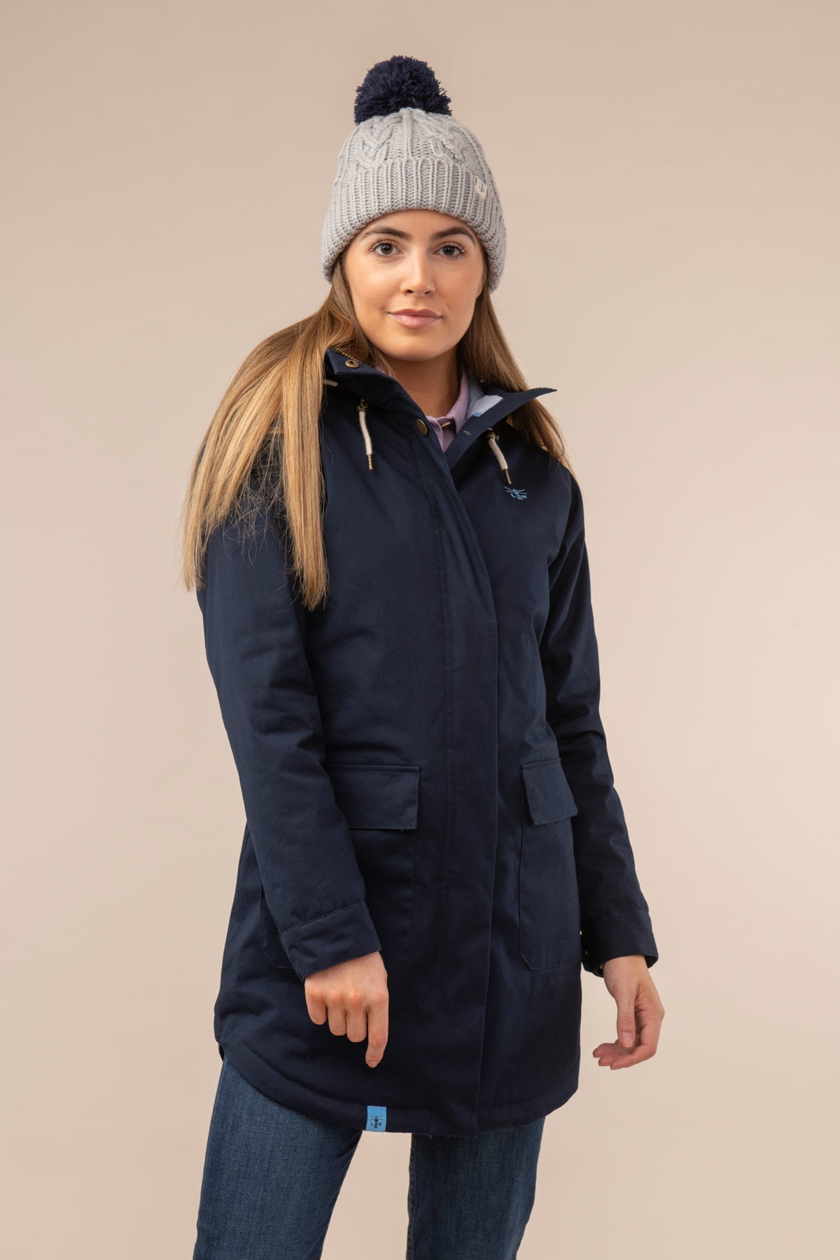 Lighthouse Florence Womens Warm Waterproof Coat - Navy