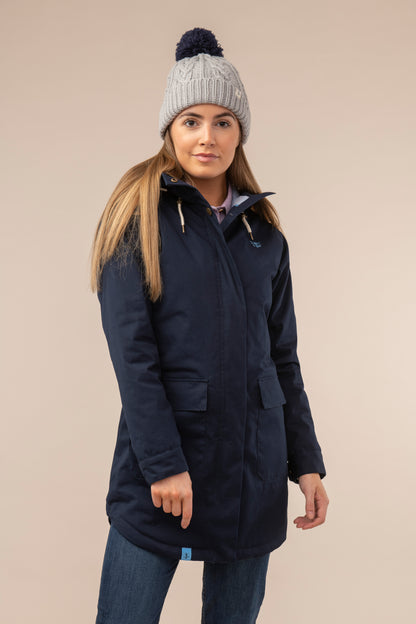 Lighthouse Florence Womens Warm Waterproof Coat - Navy