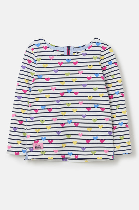 Causeway Top - Heart Print