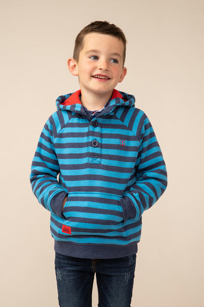Jack Hoodie - Blue Navy Stripe