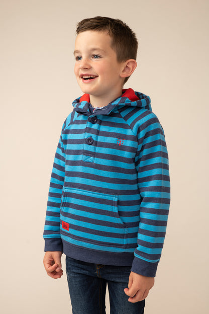Jack Hoodie - Blue Navy Stripe