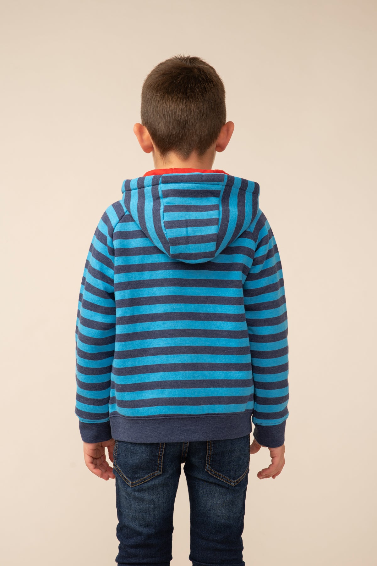 Jack Hoodie - Blue Navy Stripe