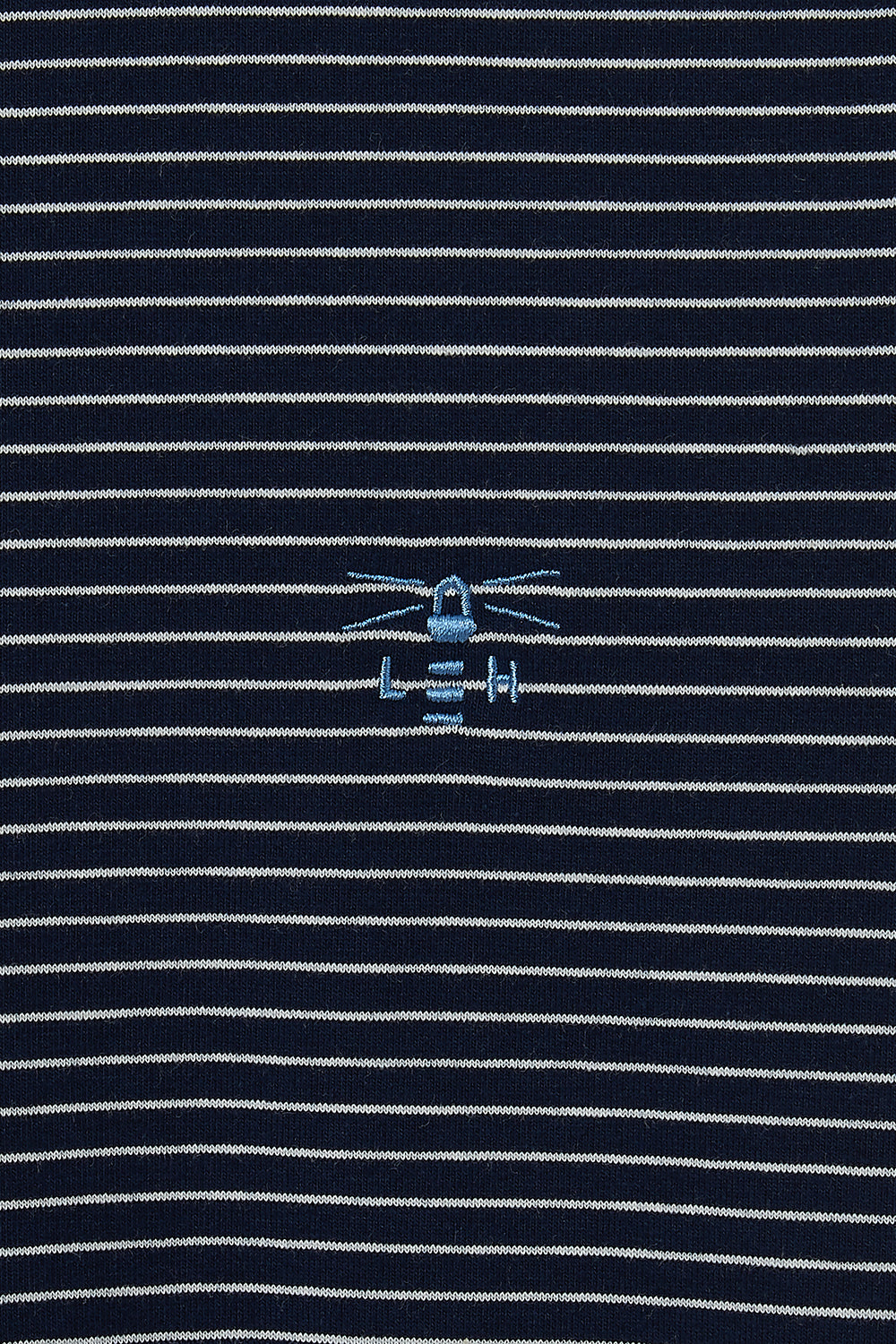 Lighthouse Seashore Women's T-Shirt Midnight Stripe