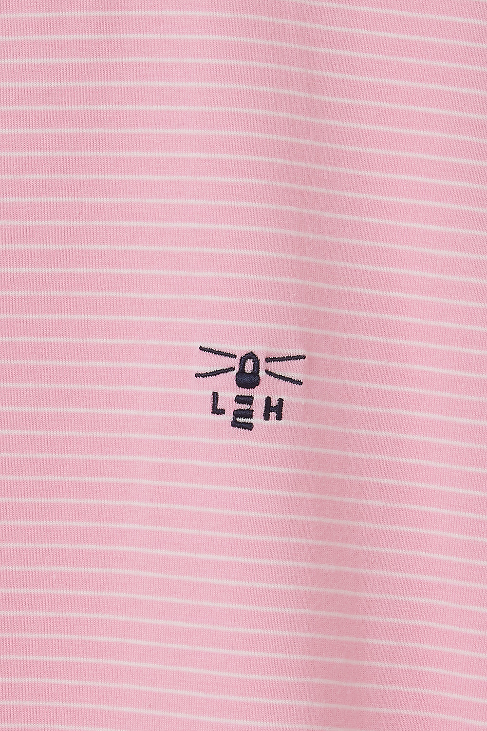 Lighthouse Seashore Women's T-Shirt Pink Stripe
