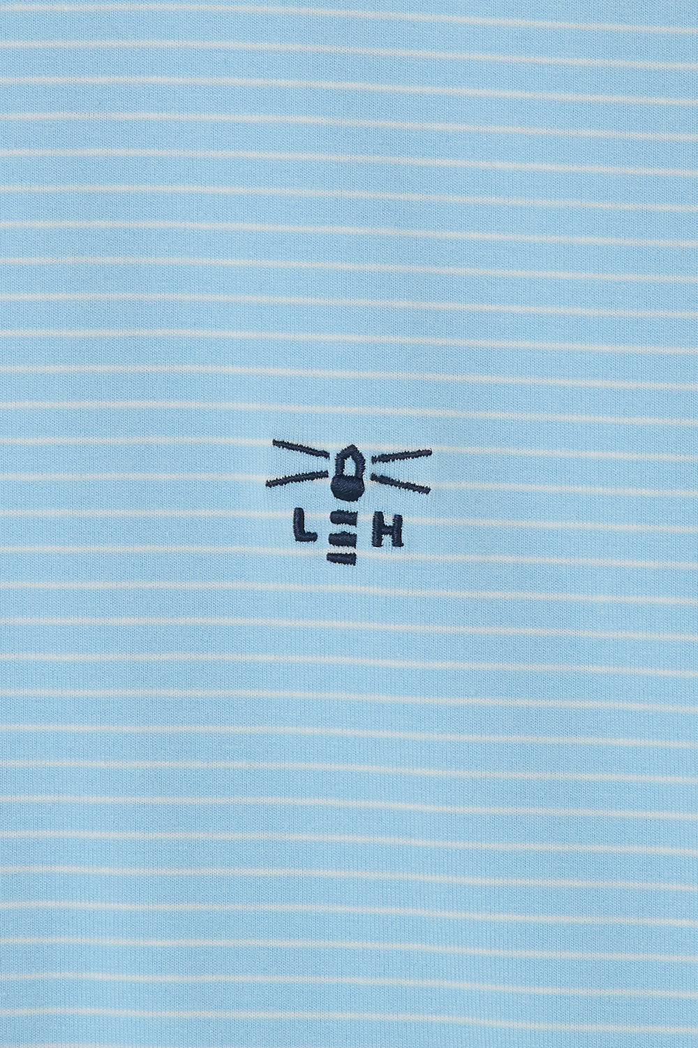 Seashore T Shirt - Pale Blue Stripe