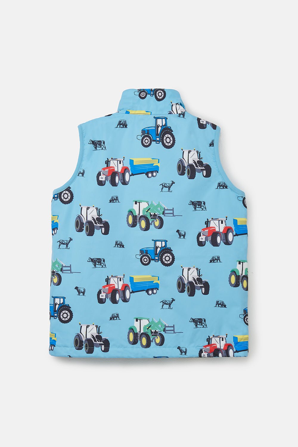 Alex Gilet - Blue Tractor Print-Lighthouse