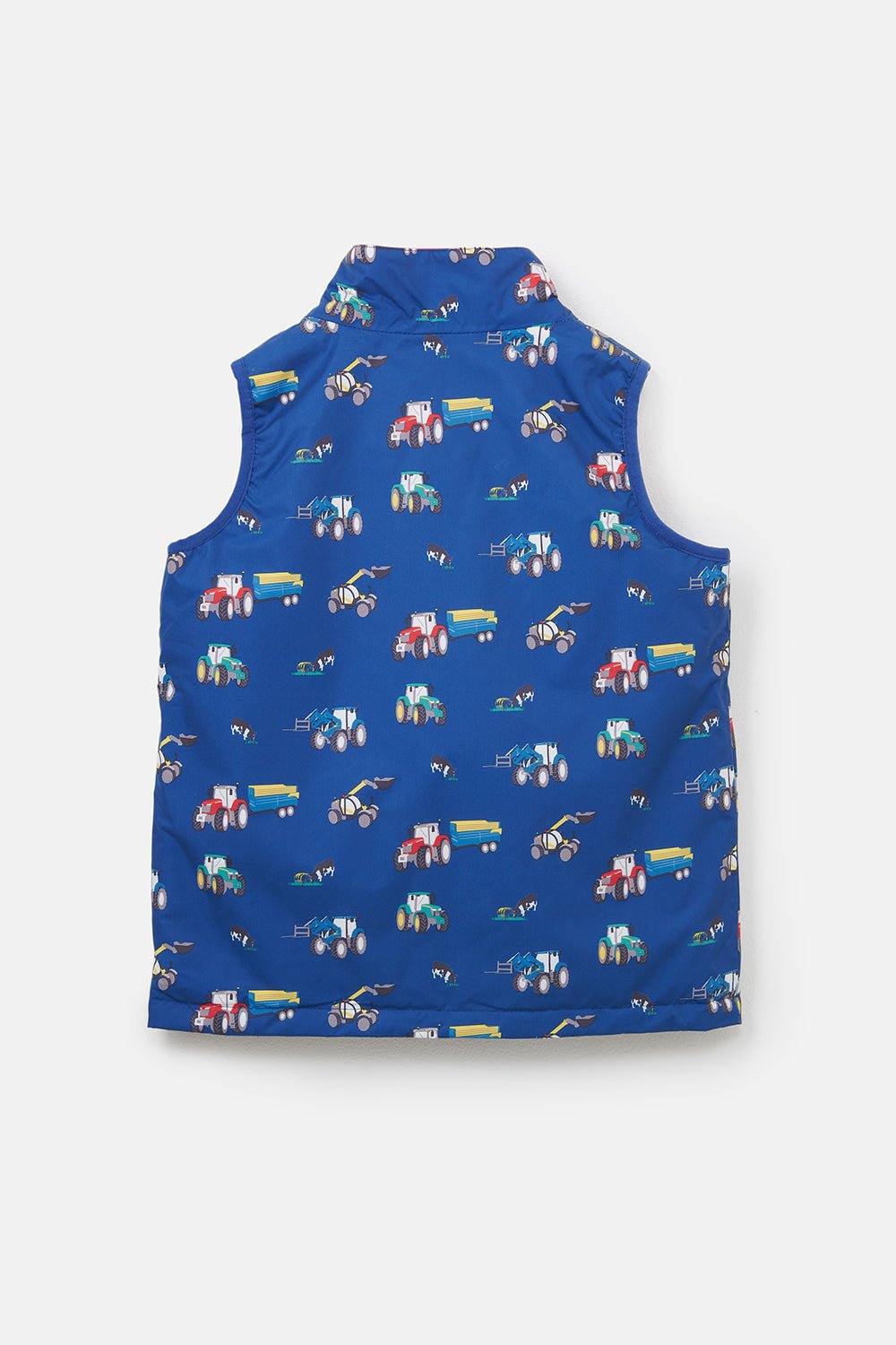 Alex Gilet - Navy Tractor Print - Lighthouse