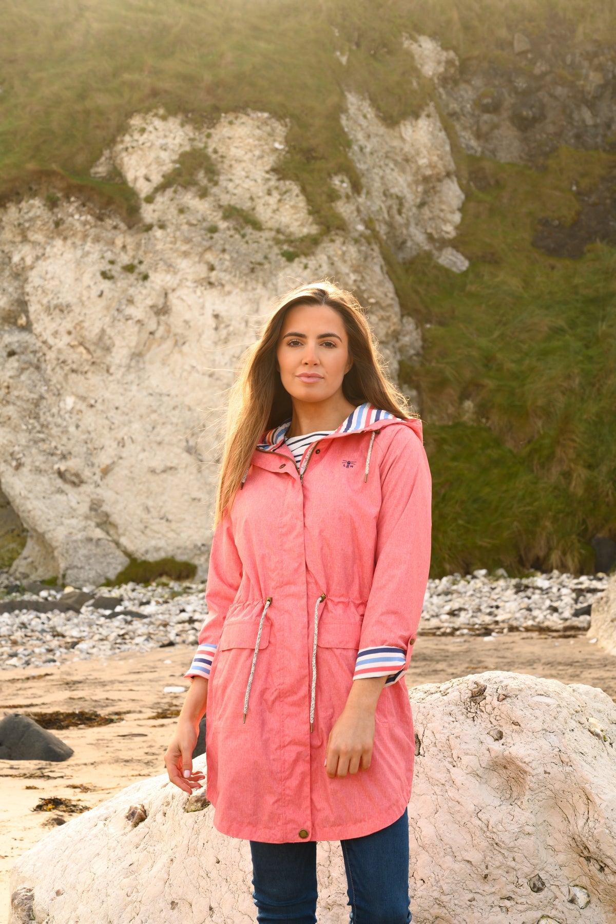 Alice Lightweight Waterproof Jacket Lighthouse