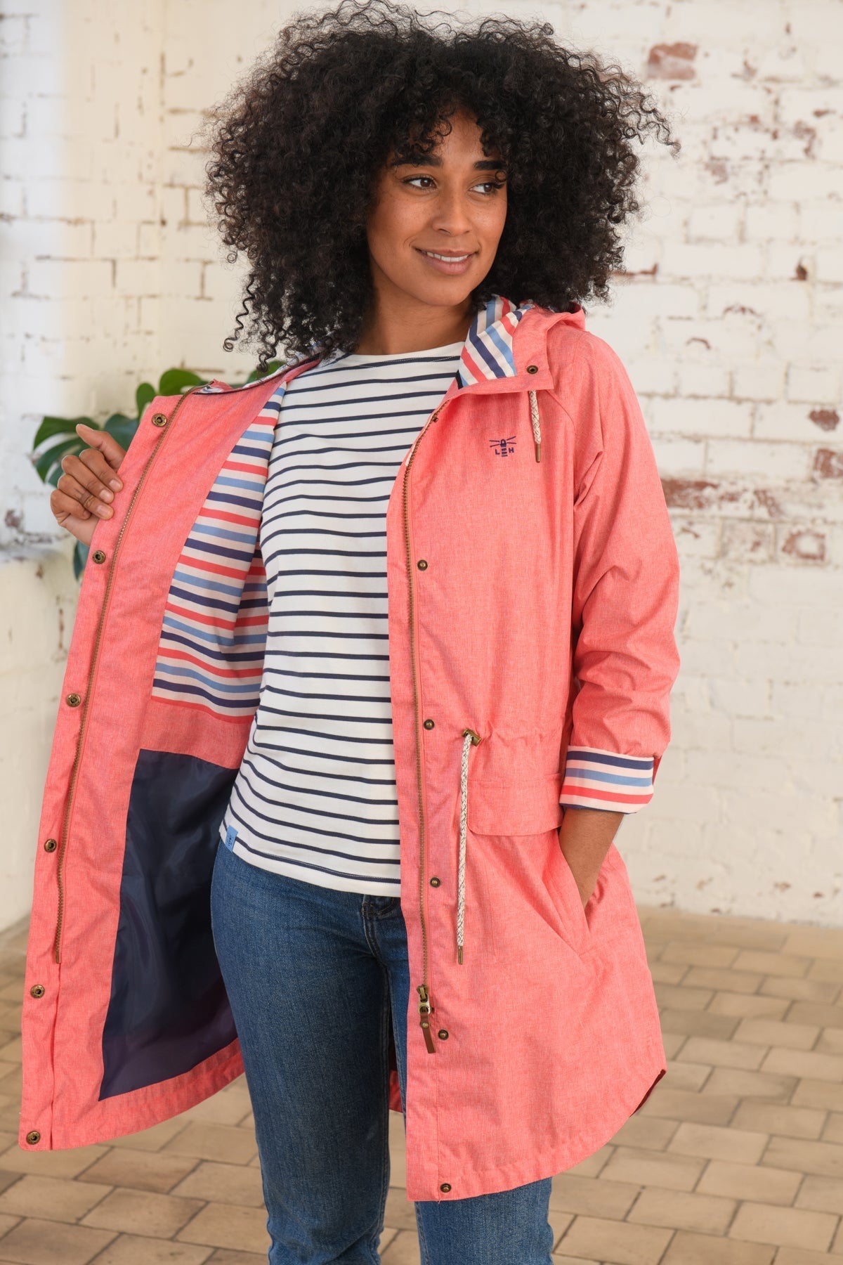 Alice Jacket - Coral - Lighthouse