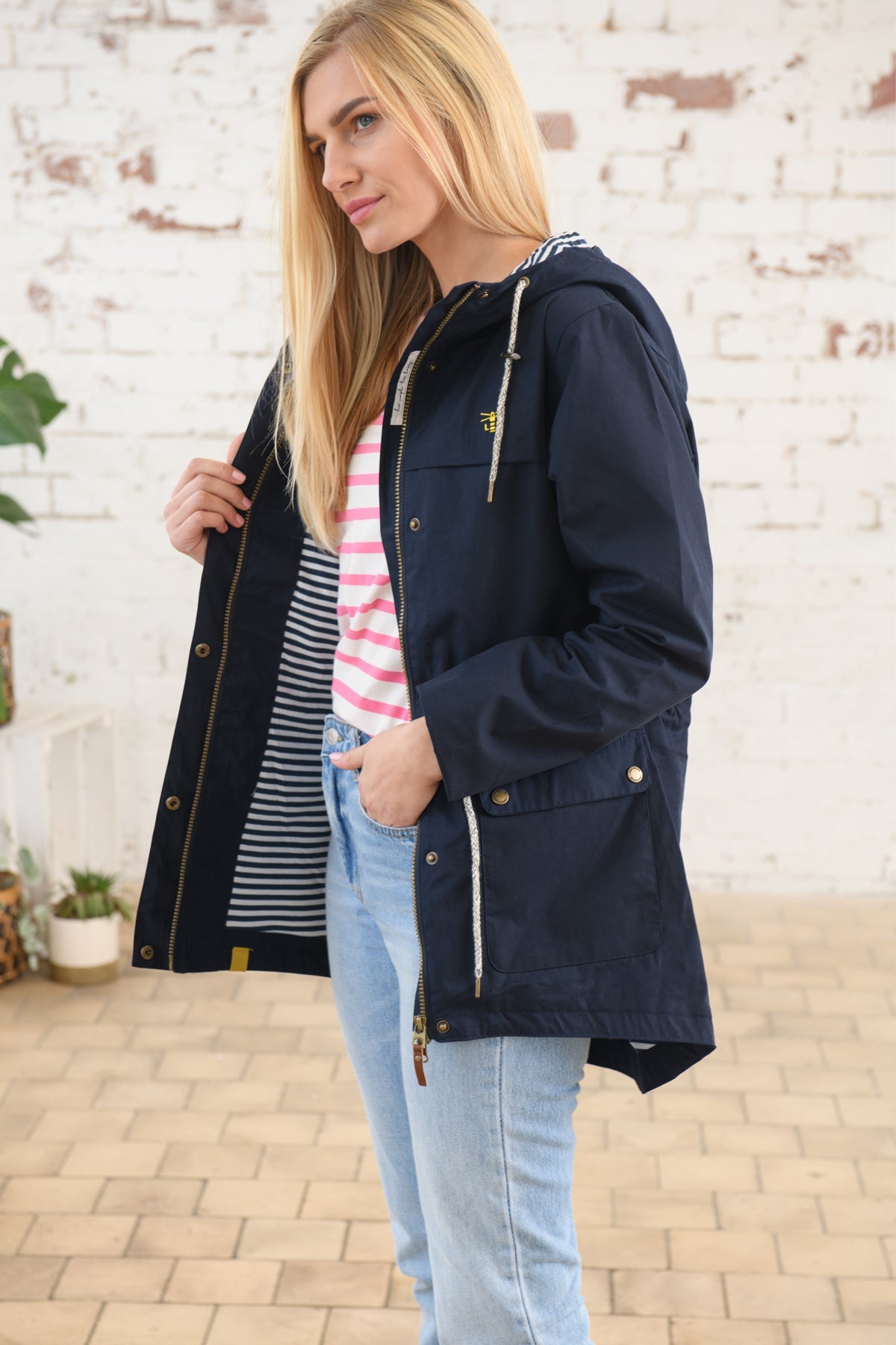Alicia Jacket - Navy - Lighthouse