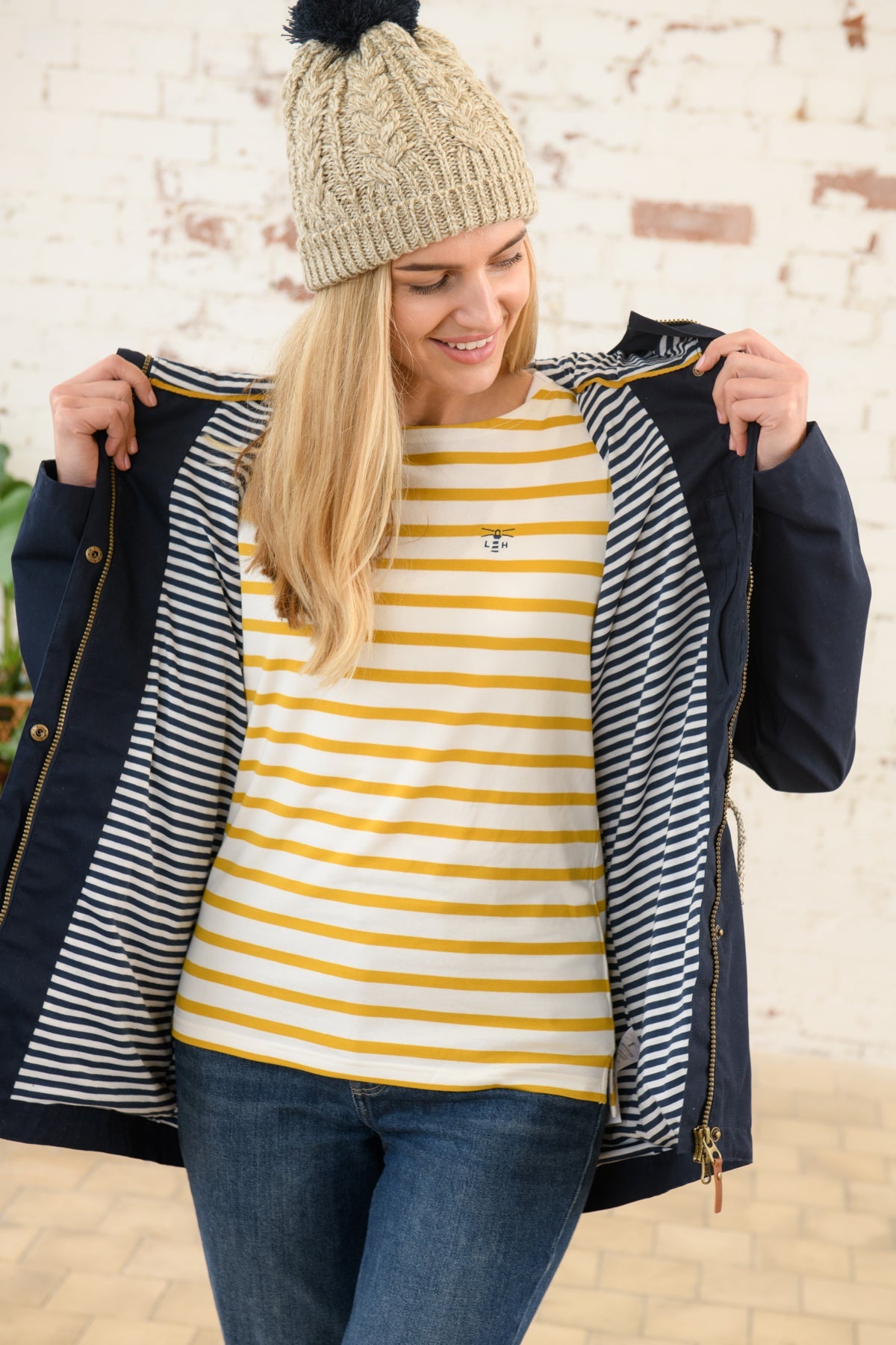 Alicia Jacket - Navy - Lighthouse