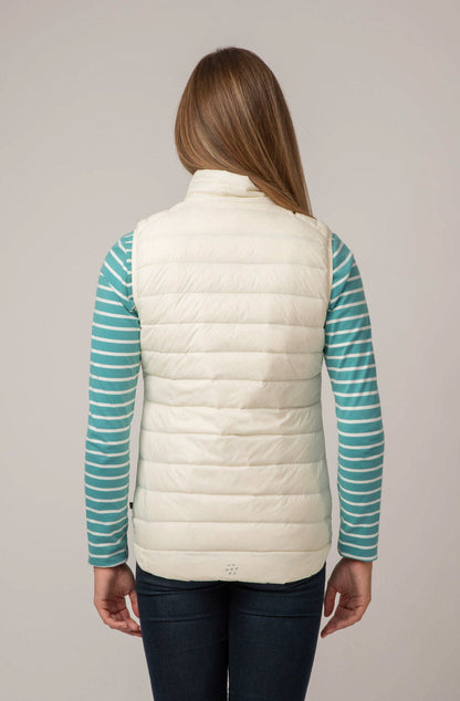 Alpine Down Gilet - Ivory-Mac in a Sac