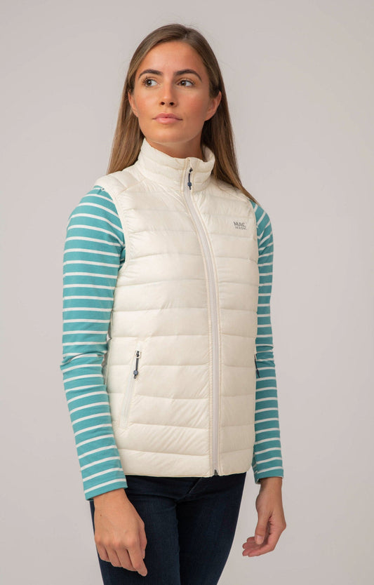 Alpine Down Gilet - Ivory-Mac in a Sac