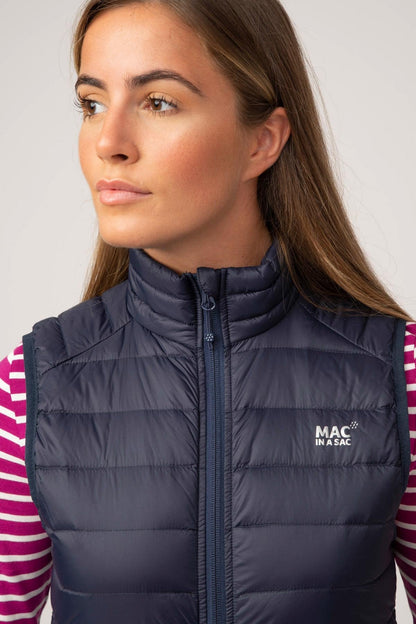 Alpine Down Gilet - Navy-Mac in a Sac